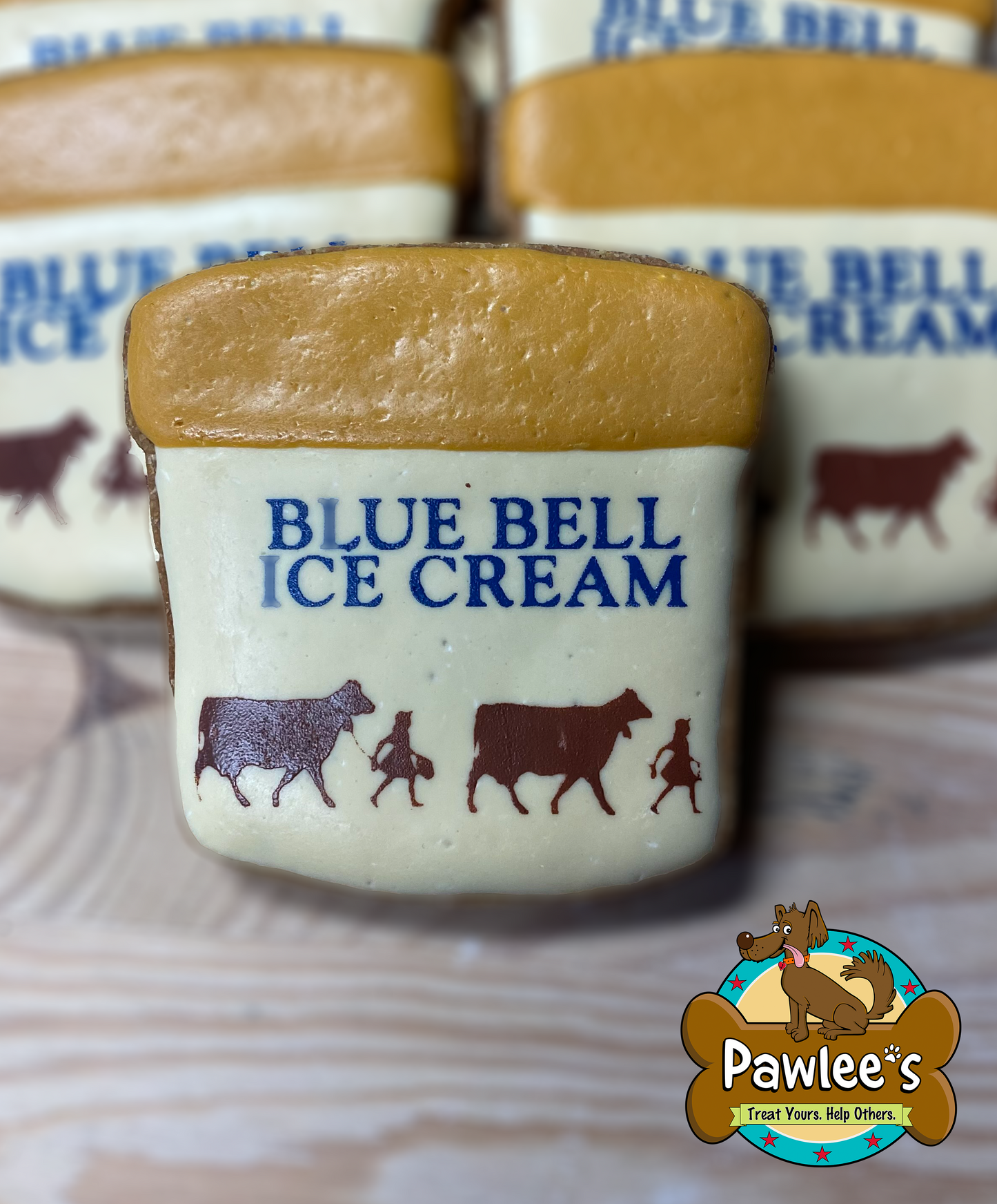 Blue Bell Ice Cream Cookie 10/Pack