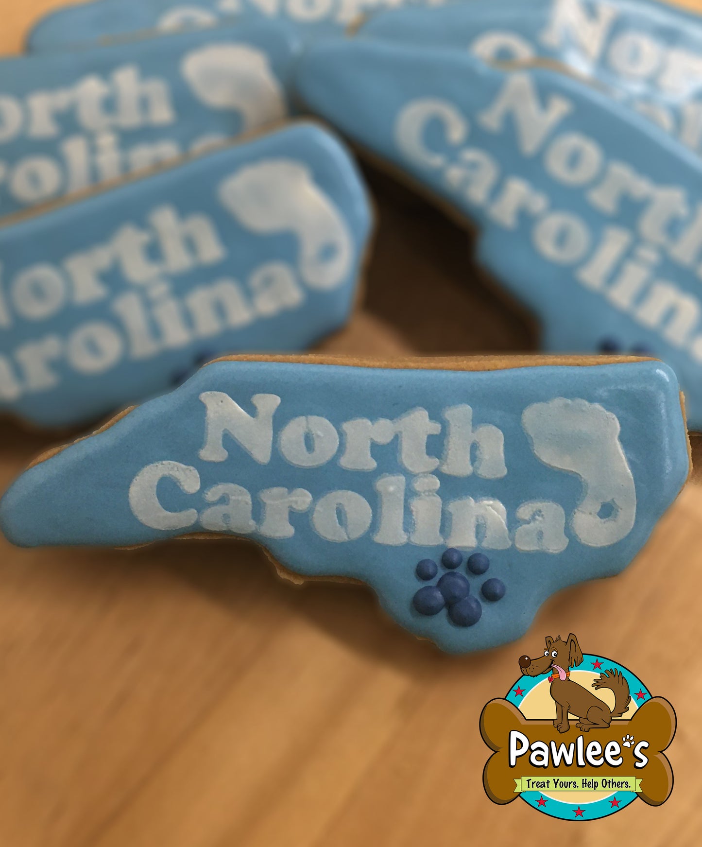 North Carolina State Cookie 10/Pack