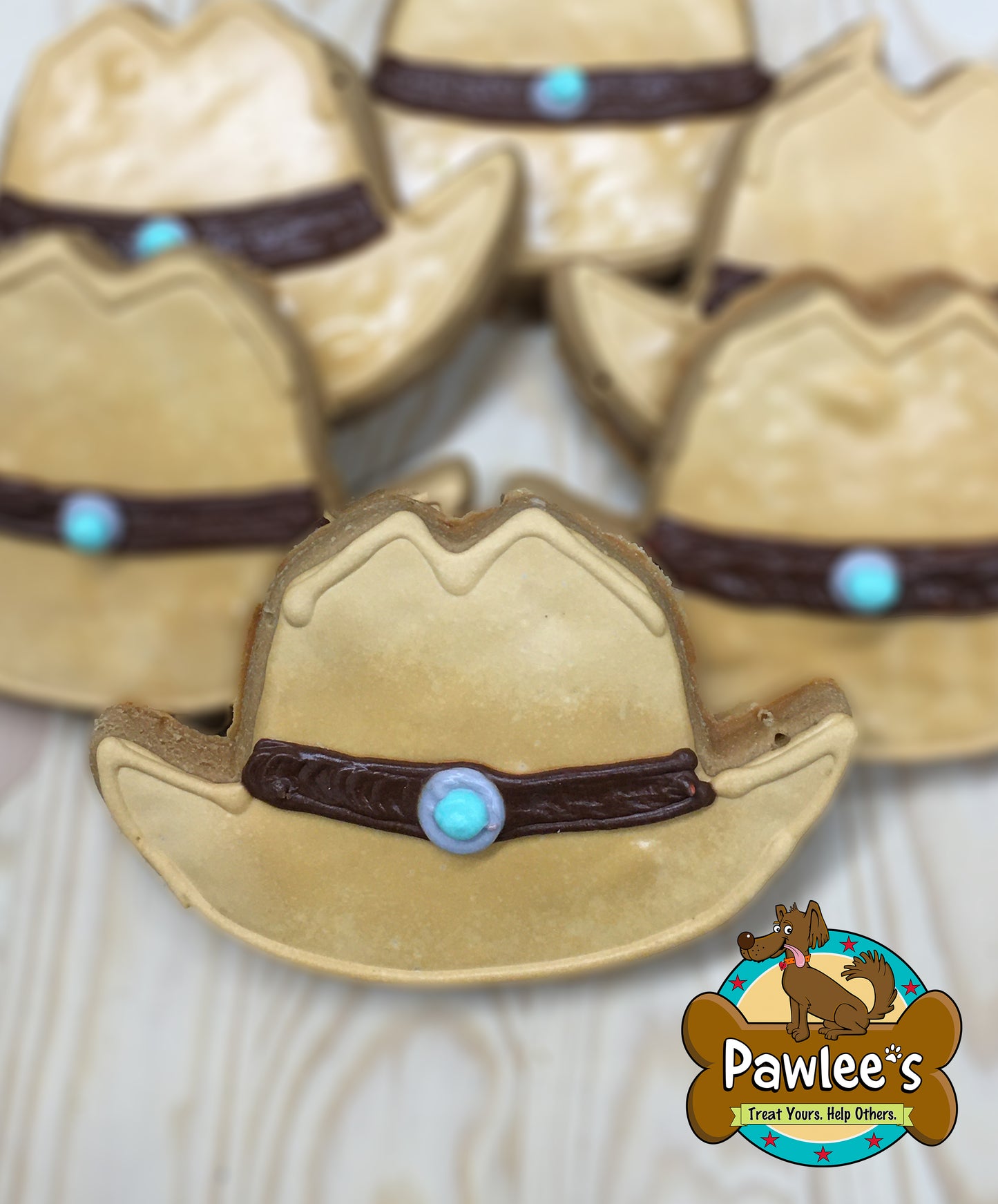 Cowboy Hat Cookie 10/Pack