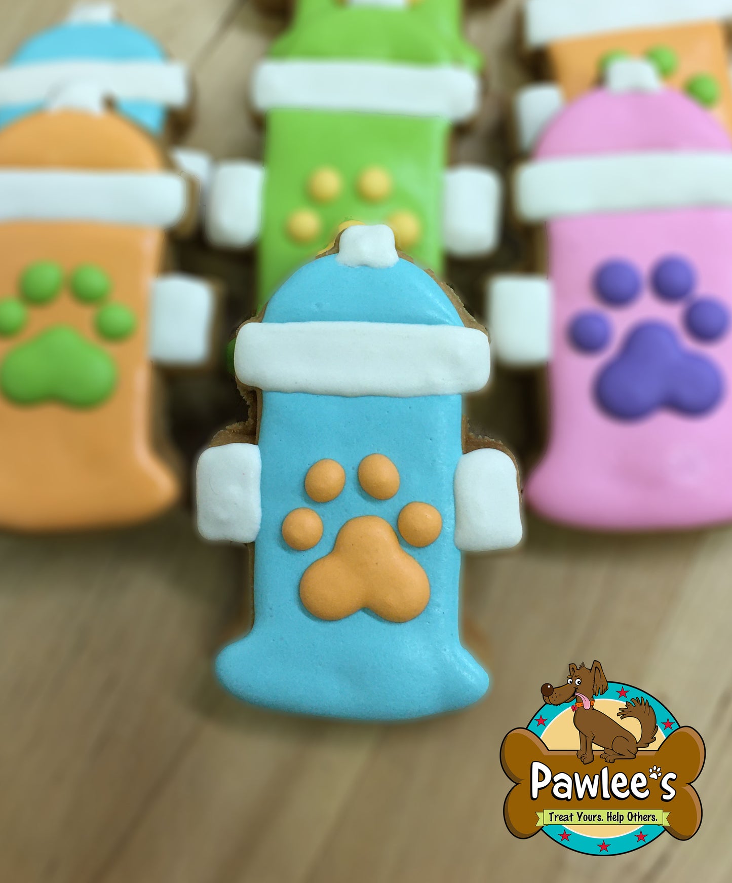 Fire Hydrant Cookie 10/Pack