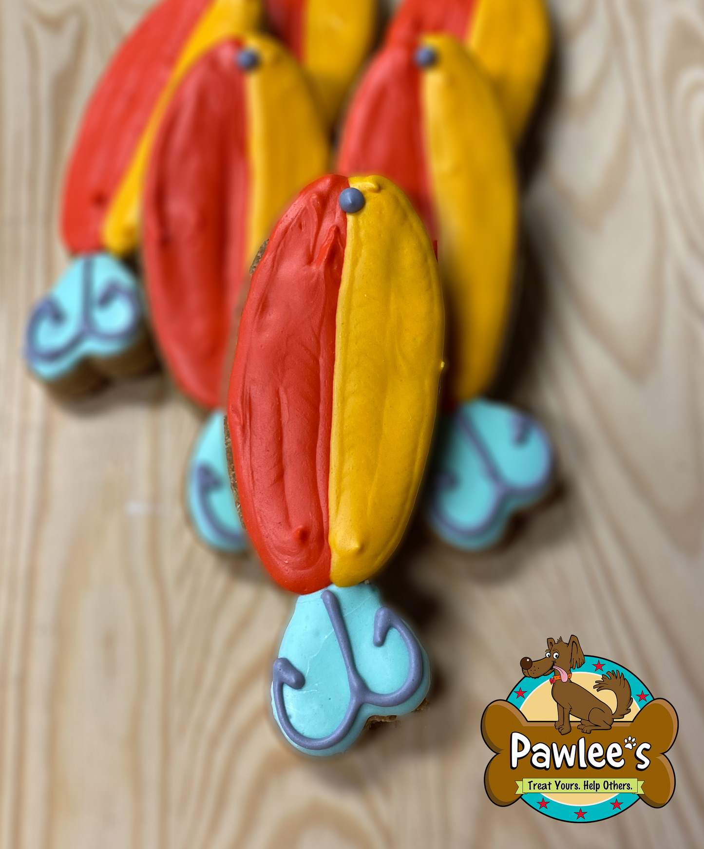 Fishing Lure Cookie 10/Pack