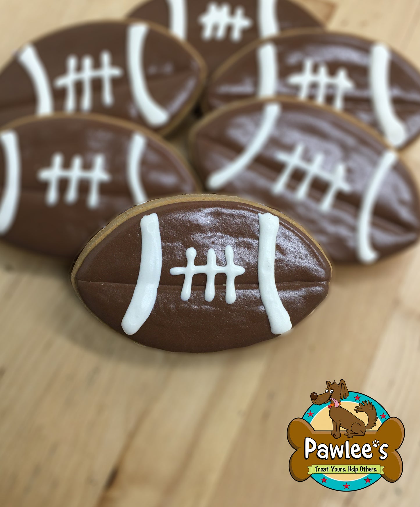 Football Cookie 10/Pack