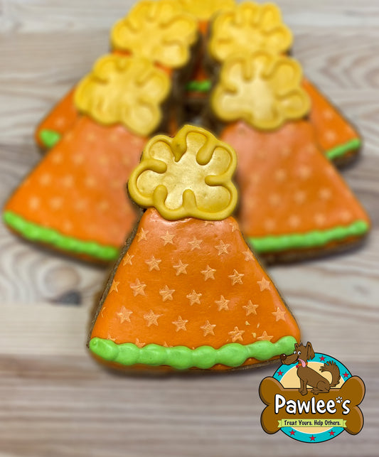 Pawty Star Hat Cookie 4/Pack