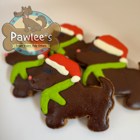 Santa Paws Cookie 10/Pack