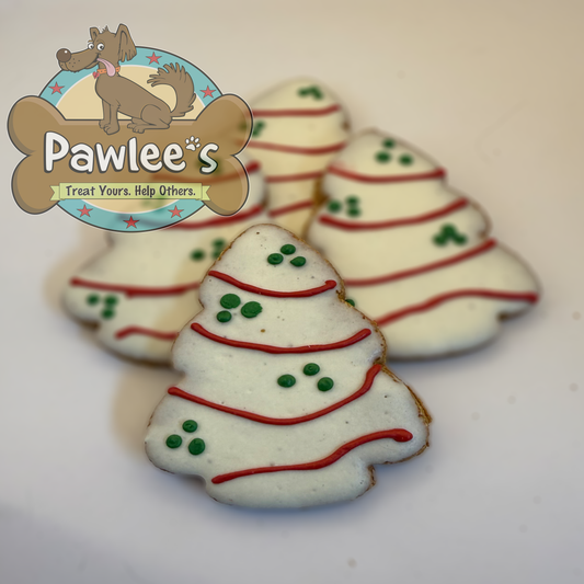 Biscuit d'arbre de Noël (commande minimum de 6 pièces)
