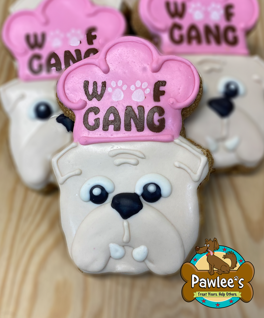 WGB Bakery Hat Bulldog Cookie 10/Pack