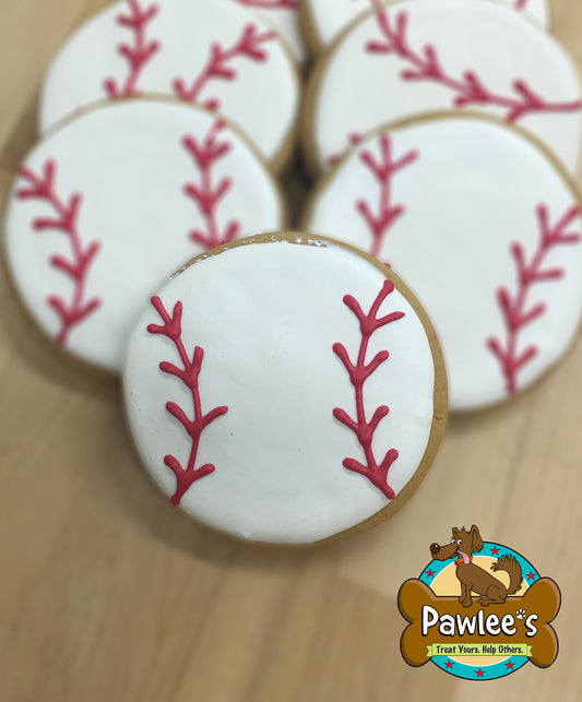 Baseball Cookie 4/Pack
