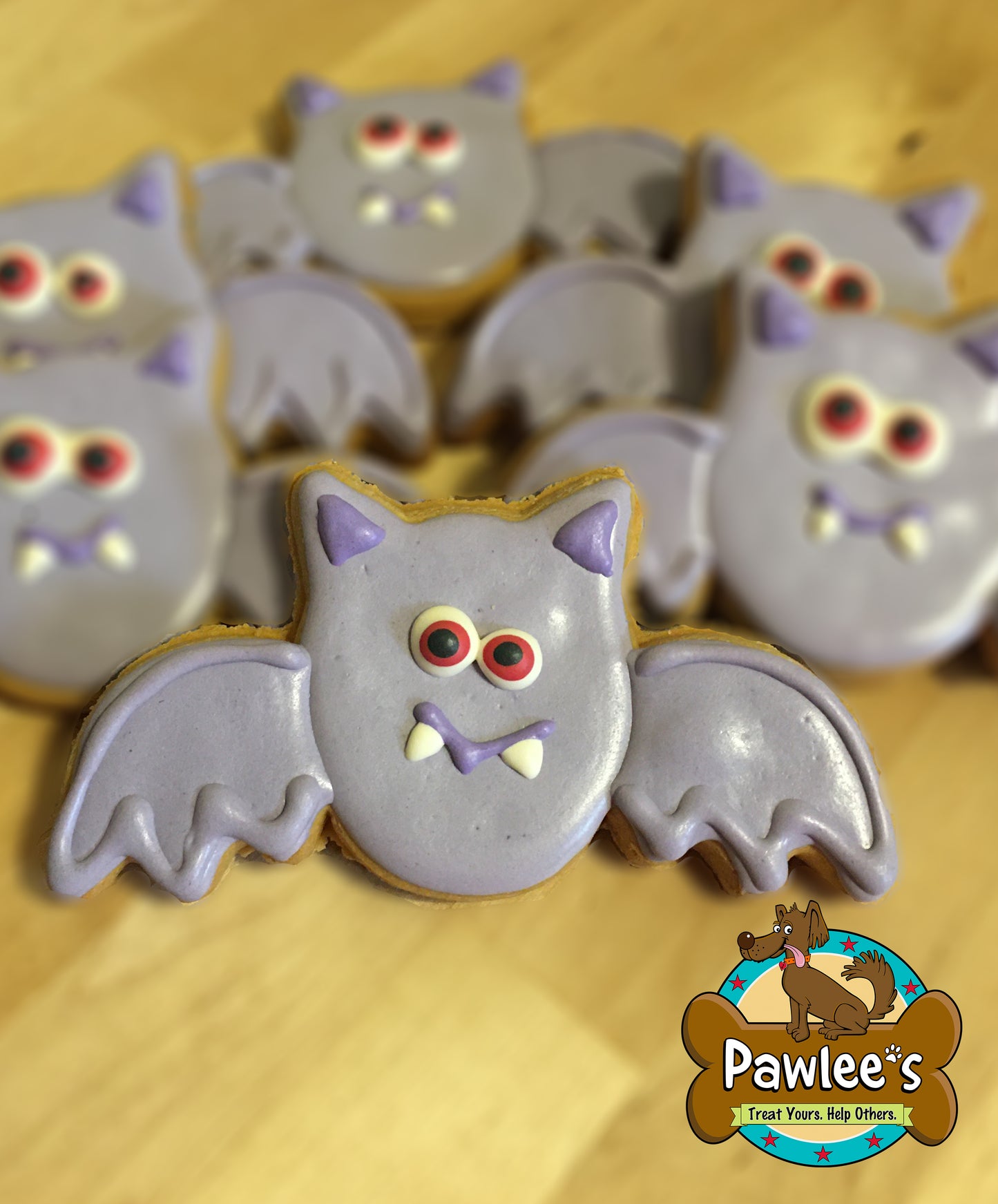 Chubby Bat Cookie 10/Pack