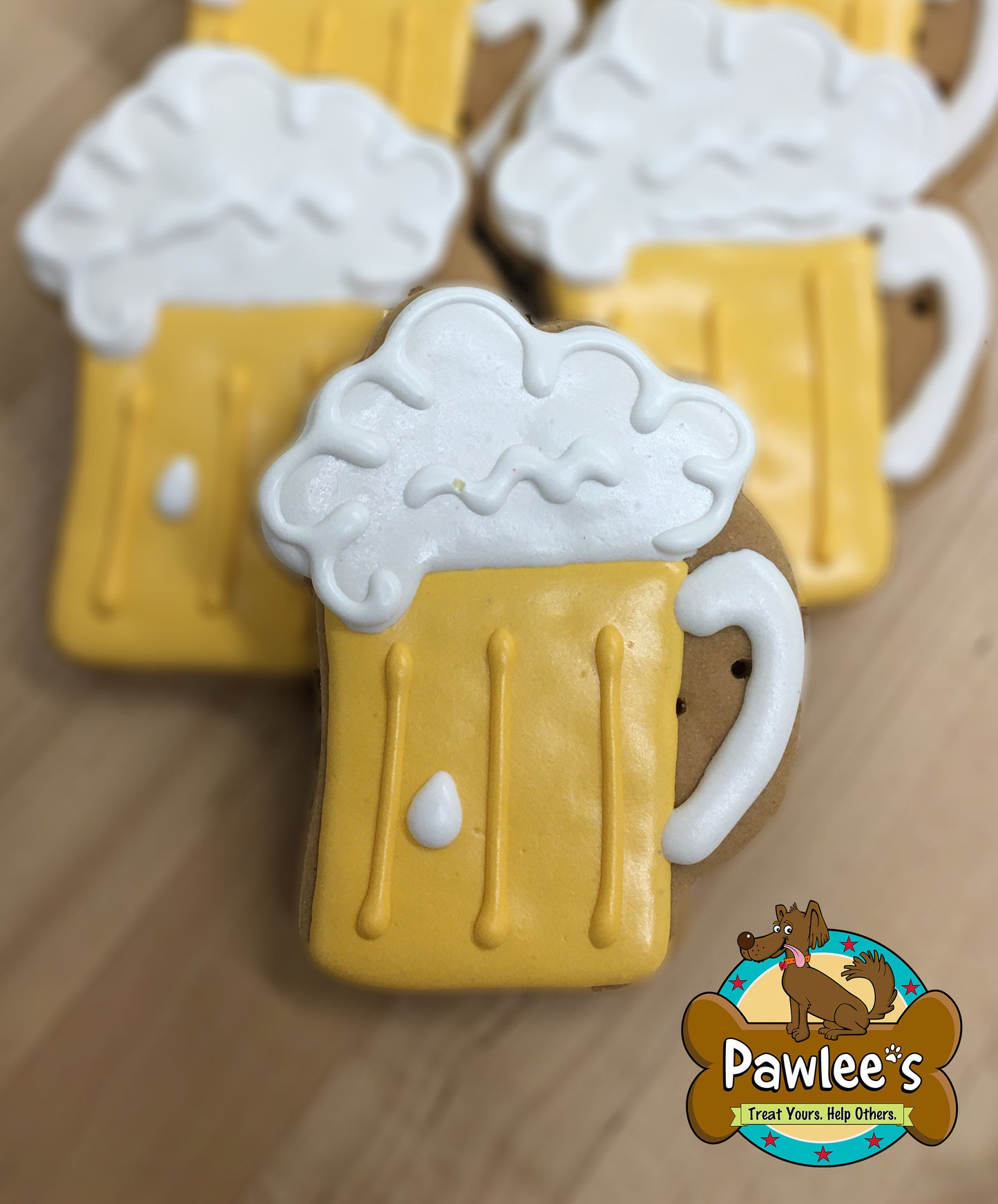 Beer Decorated Cookie 4/Pack