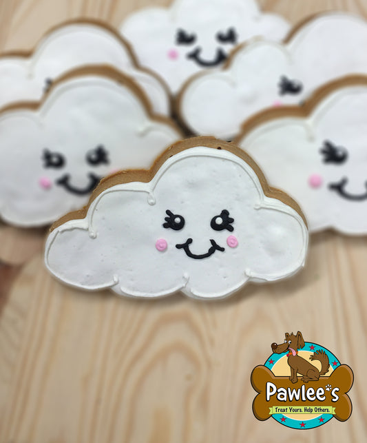 Happy Rain Cloud Cookie (mindestens 6 Stück bestellen)