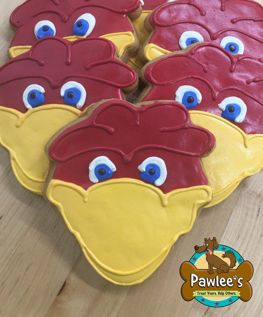 USC Gamecocks Mascot Cocky Cookie 4/Pack