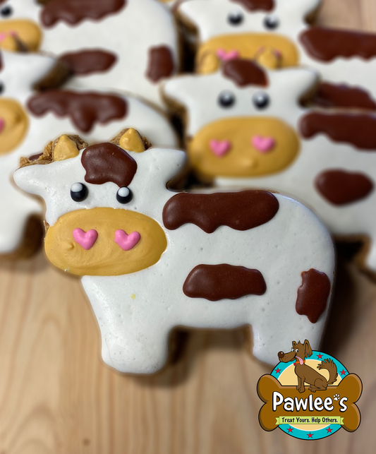 Cow Cookie 4/Pack