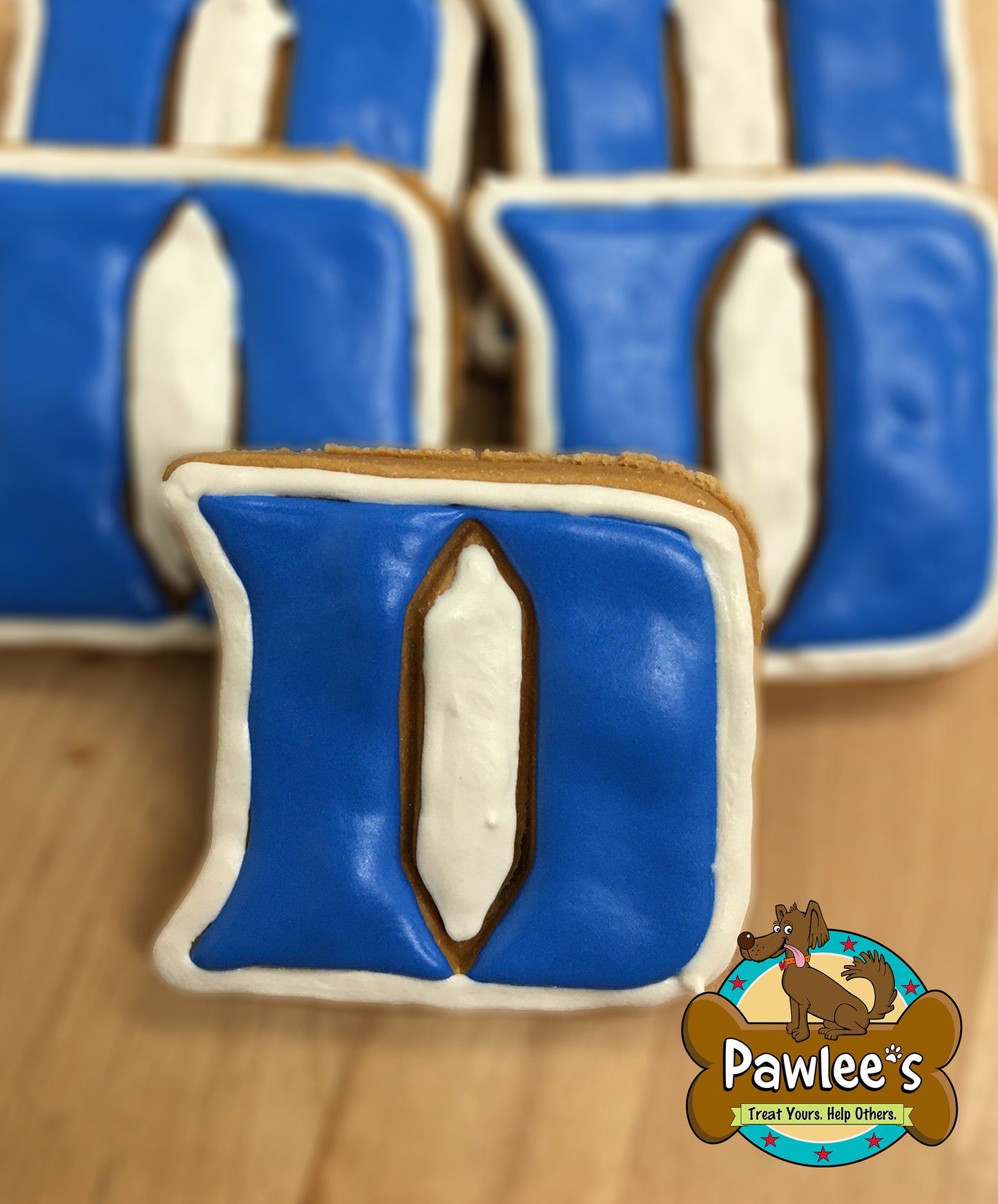 Duke Logo Cookie 4/Pack