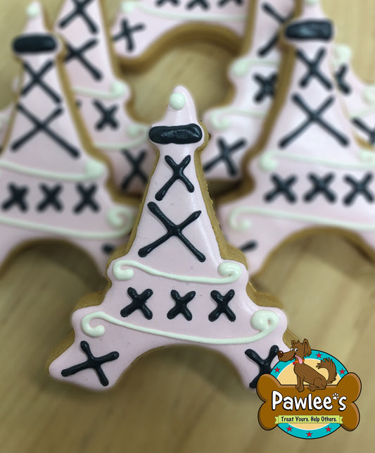 Eifel Tower Cookie 4/Pack