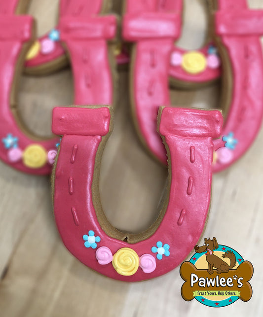 Boho Horse Shoe Cookie 4/Pack