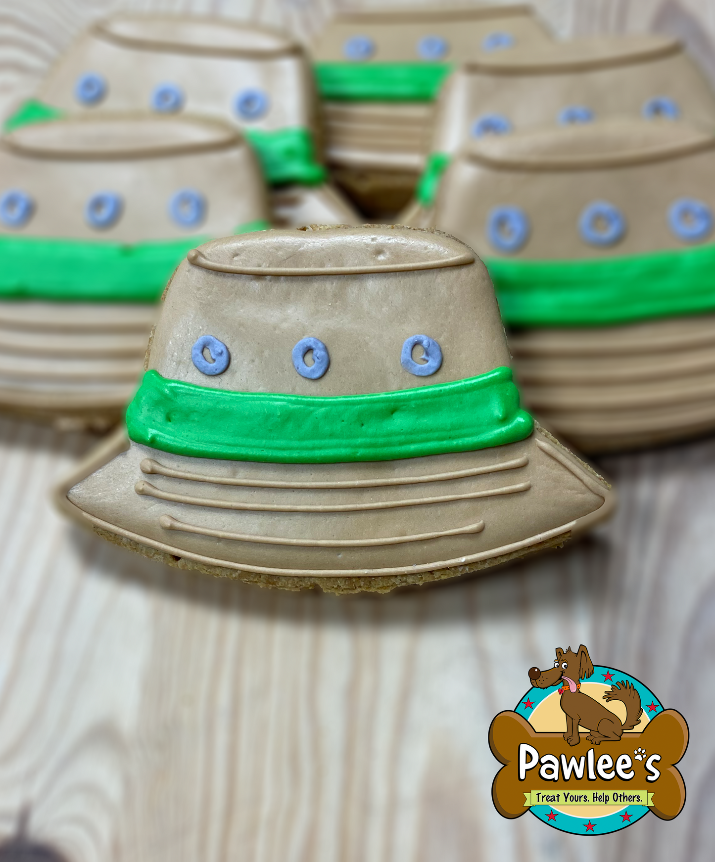 Fisherman Hat Cookie 4/Pack