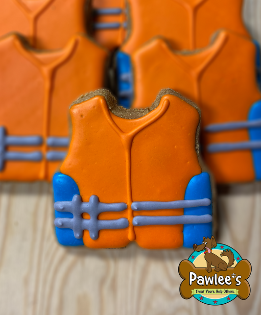Life Jacket Cookie 10/Pack