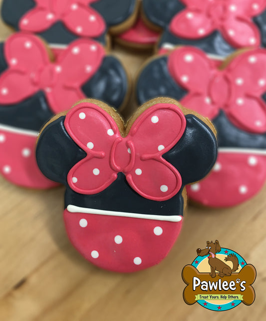 Girly Mouse Cookie (commande minimum de 6 pièces)