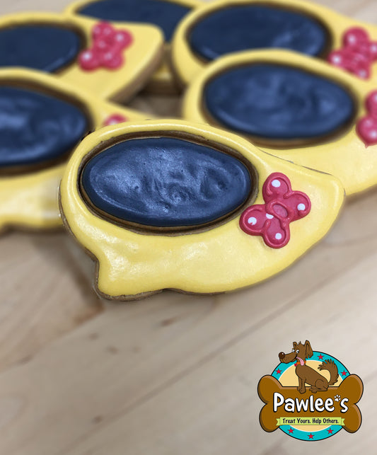 Girly Mouse Shoe Cookie (mindestens 6 Stück bestellen)