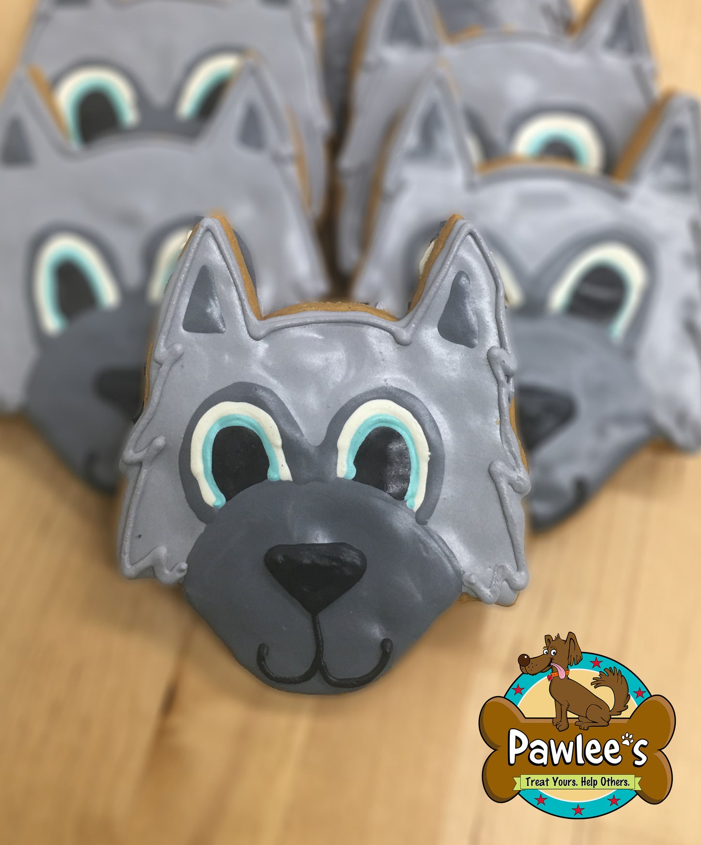 Wolfpack Mascot Cookie 4/Pack