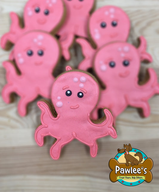 Octopus Decorated Cookie 4/Pack