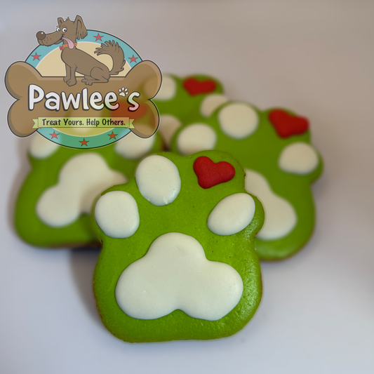Christmas Paw Cookie 10/Pack