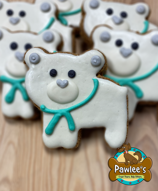 Polar Bear Cookie 4/Pack