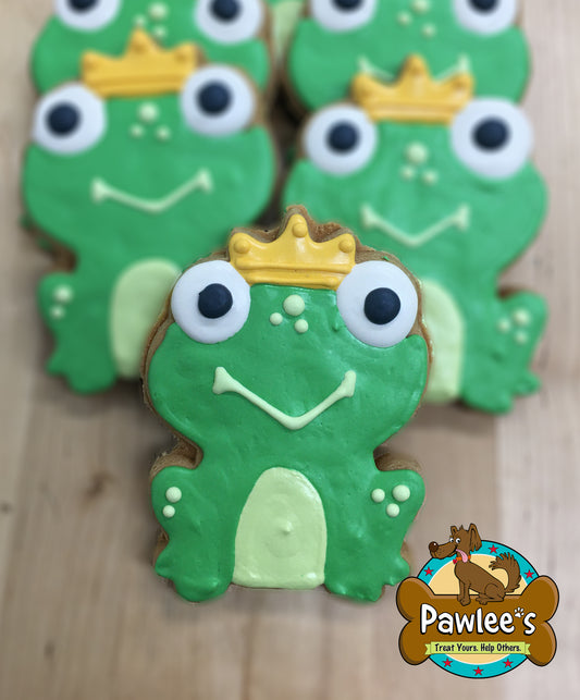 Prince Frog Cookie 4/Pack