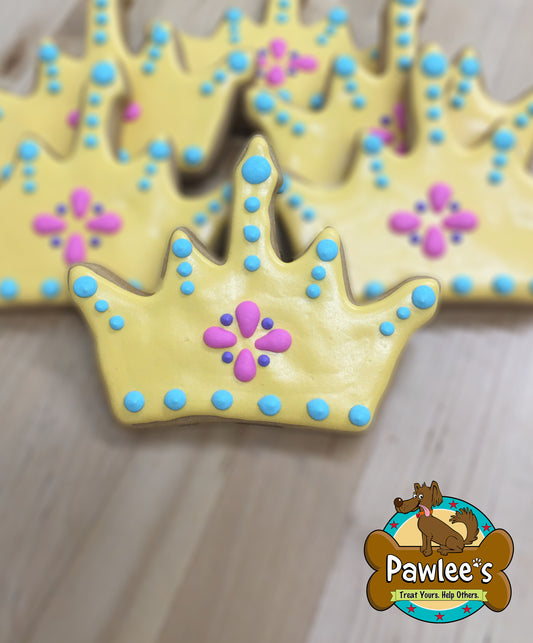 Princess Crown Cookie 4/Pack