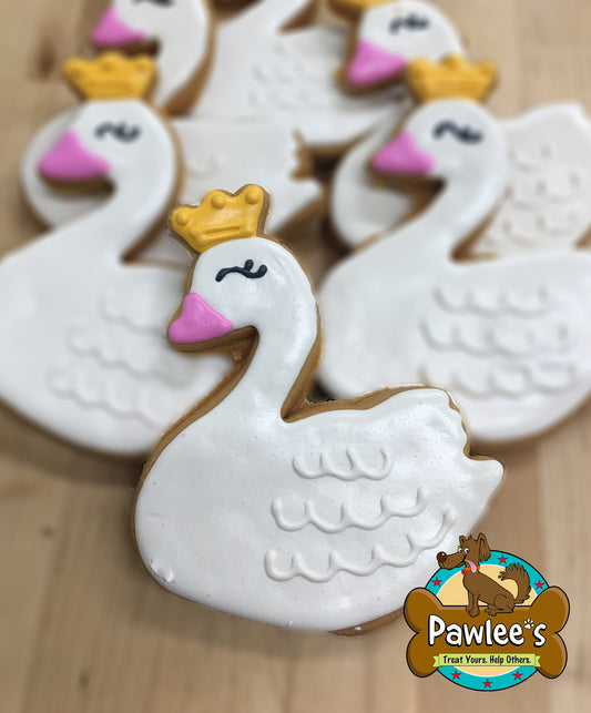 Biscuit Princesse Cygne (commande minimum de 6 pièces)