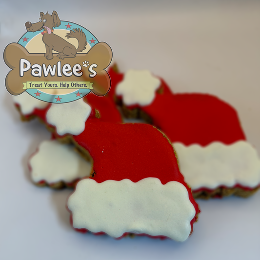 Santa Hat Cookie 10/Pack