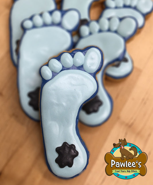 Tarheel Foot Cookie 4/Pack