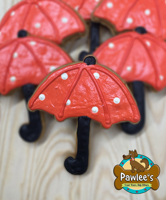 Umbrella Cookie 4/Pack