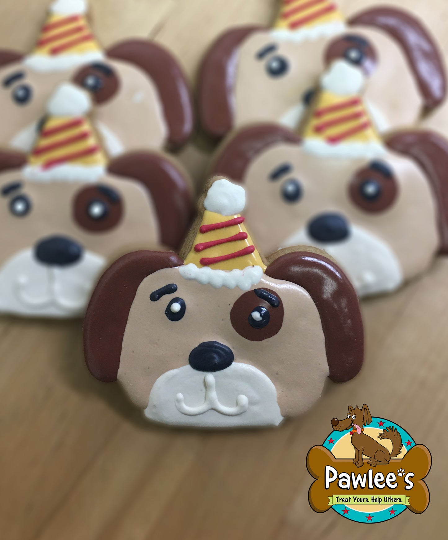 Barkday Pup Cookie 4/Pack