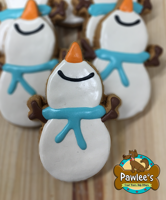 Happy Snowman Cookie 4/Pack