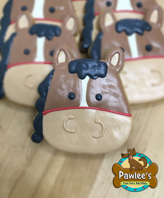 Horse Face Cookie 4/Pack