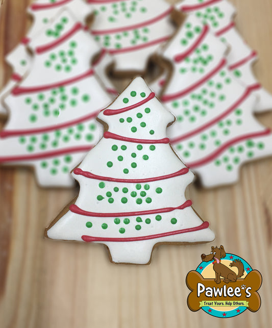 Snack Cake Tree Cookie 4/Pack